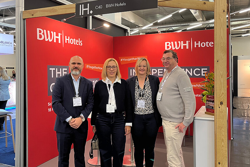 BWH Stand der Independant Hotel Show