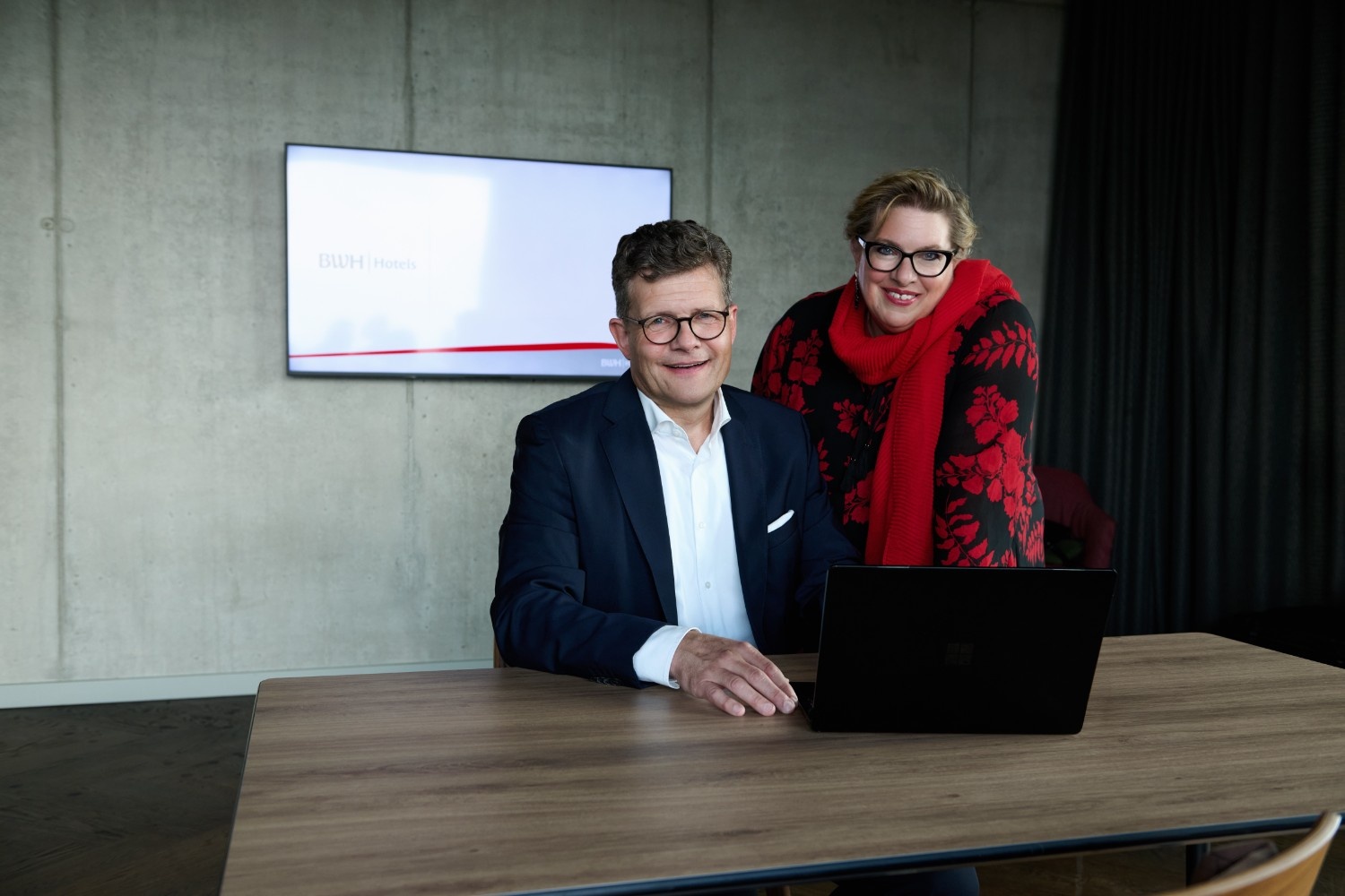 Carmen Dücker und Marcus Smola